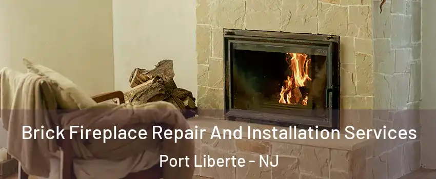 Brick Fireplace Repair And Installation Services Port Liberte - NJ