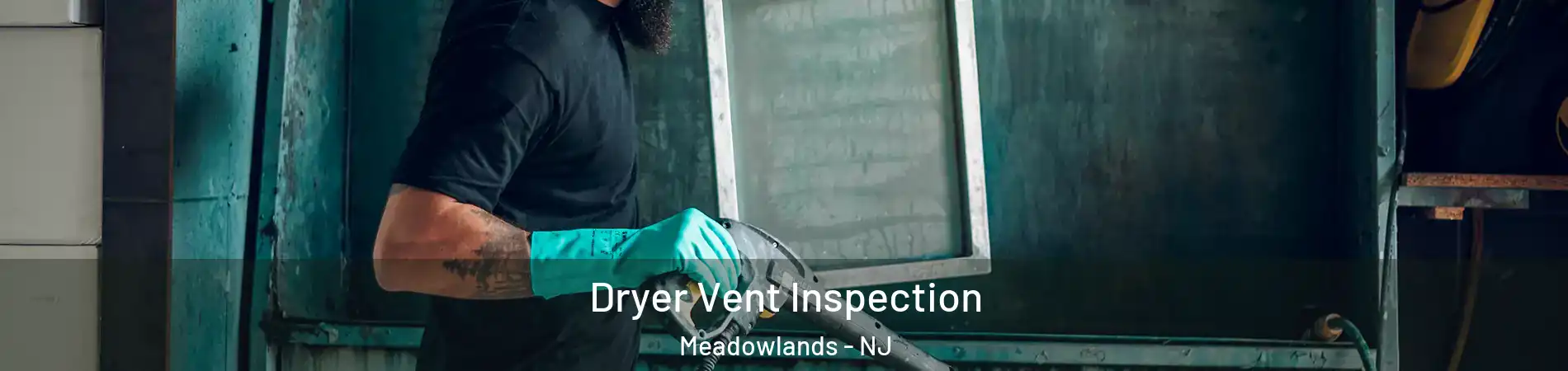 Dryer Vent Inspection Meadowlands - NJ