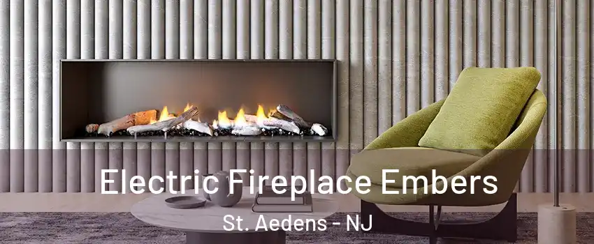 Electric Fireplace Embers St. Aedens - NJ