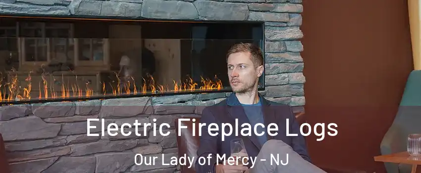 Electric Fireplace Logs Our Lady of Mercy - NJ