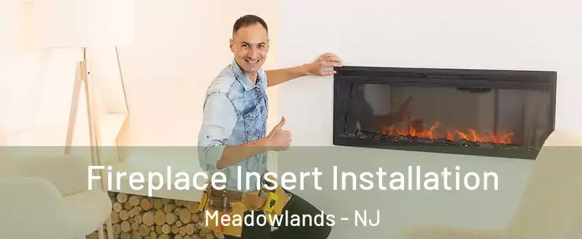 Fireplace Insert Installation Meadowlands - NJ