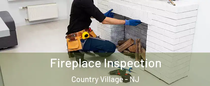 Fireplace Inspection Country Village - NJ