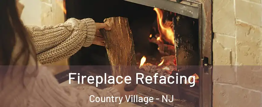 Fireplace Refacing Country Village - NJ
