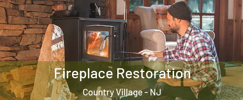 Fireplace Restoration Country Village - NJ