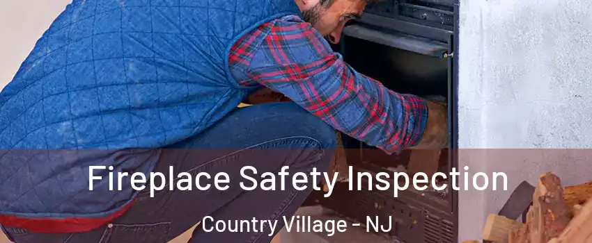 Fireplace Safety Inspection Country Village - NJ