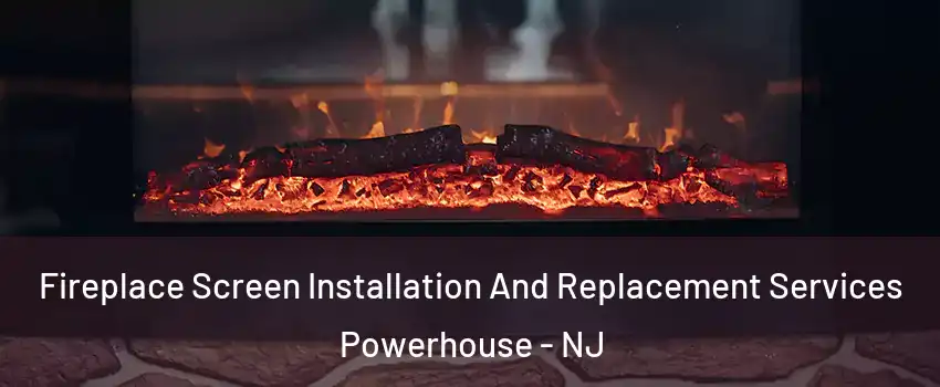 Fireplace Screen Installation And Replacement Services Powerhouse - NJ