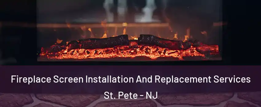 Fireplace Screen Installation And Replacement Services St. Pete - NJ