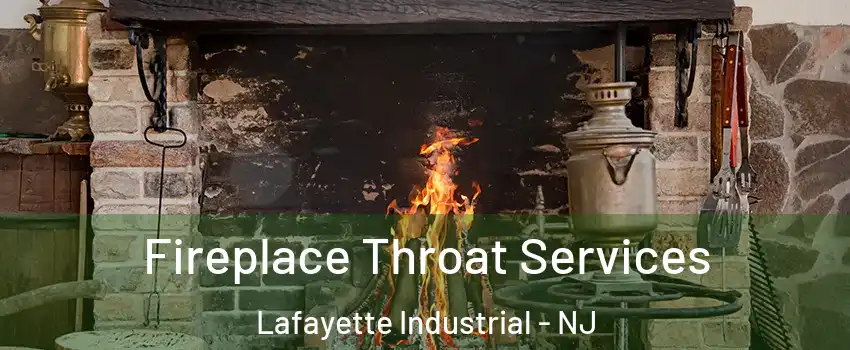 Fireplace Throat Services Lafayette Industrial - NJ