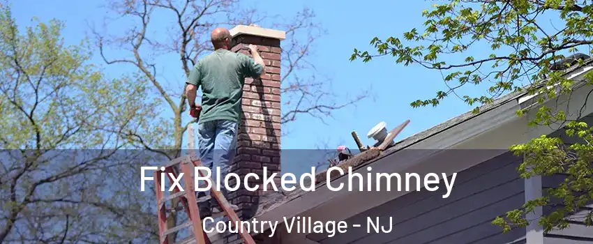 Fix Blocked Chimney Country Village - NJ