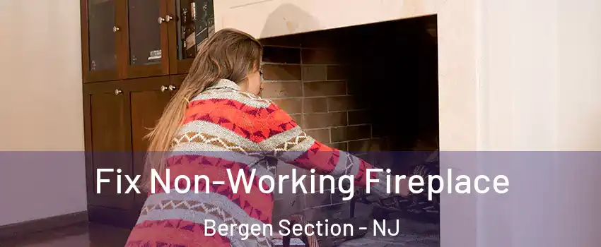 Fix Non-Working Fireplace Bergen Section - NJ