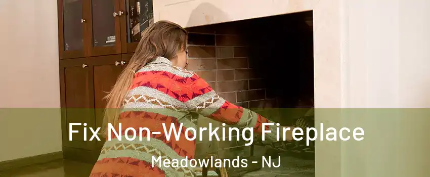 Fix Non-Working Fireplace Meadowlands - NJ