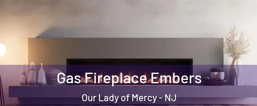 Gas Fireplace Embers Our Lady of Mercy - NJ