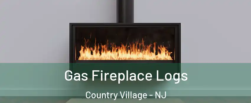 Gas Fireplace Logs Country Village - NJ