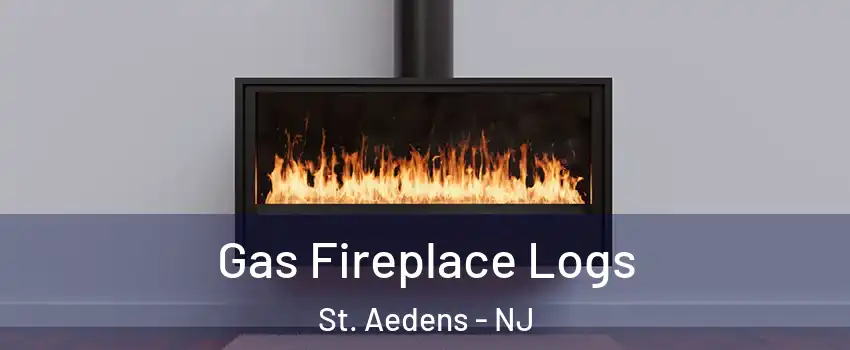 Gas Fireplace Logs St. Aedens - NJ