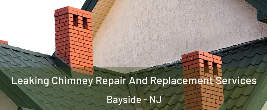 Leaking Chimney Repair And Replacement Services Bayside - NJ