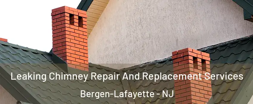 Leaking Chimney Repair And Replacement Services Bergen-Lafayette - NJ