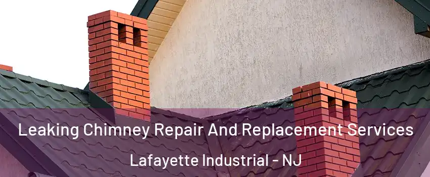 Leaking Chimney Repair And Replacement Services Lafayette Industrial - NJ