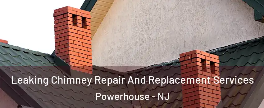 Leaking Chimney Repair And Replacement Services Powerhouse - NJ