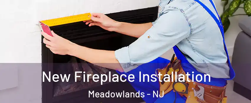 New Fireplace Installation Meadowlands - NJ