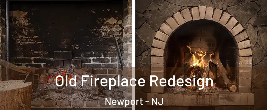 Old Fireplace Redesign Newport - NJ