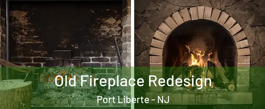 Old Fireplace Redesign Port Liberte - NJ