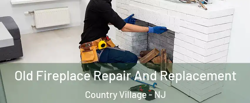 Old Fireplace Repair And Replacement Country Village - NJ