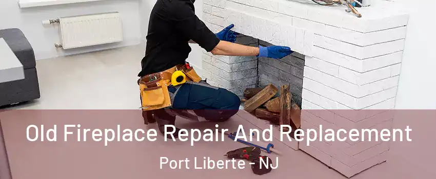 Old Fireplace Repair And Replacement Port Liberte - NJ
