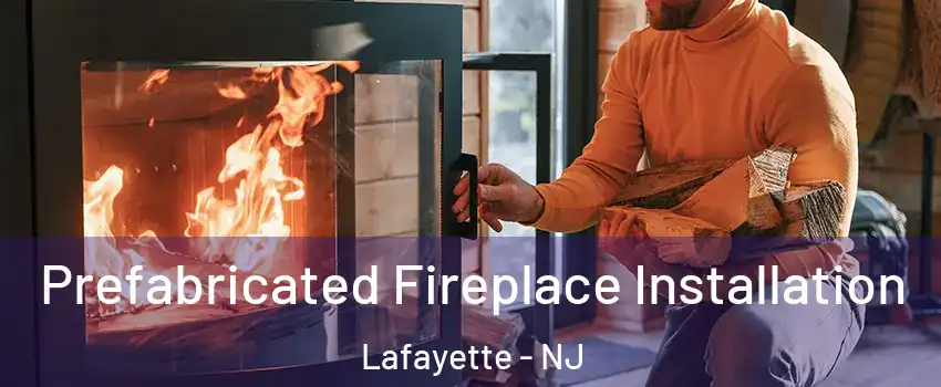 Prefabricated Fireplace Installation Lafayette - NJ