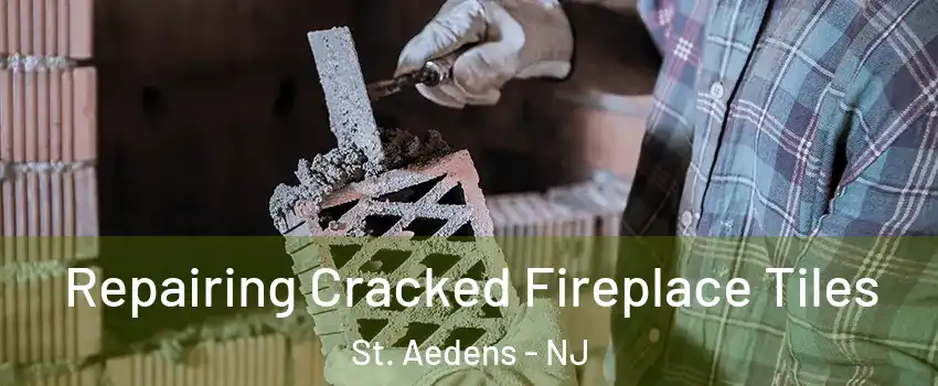 Repairing Cracked Fireplace Tiles St. Aedens - NJ